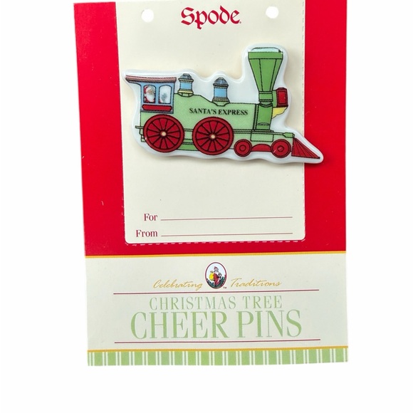 Spode Accessories - Spode Santa’s Express Cheer Pin